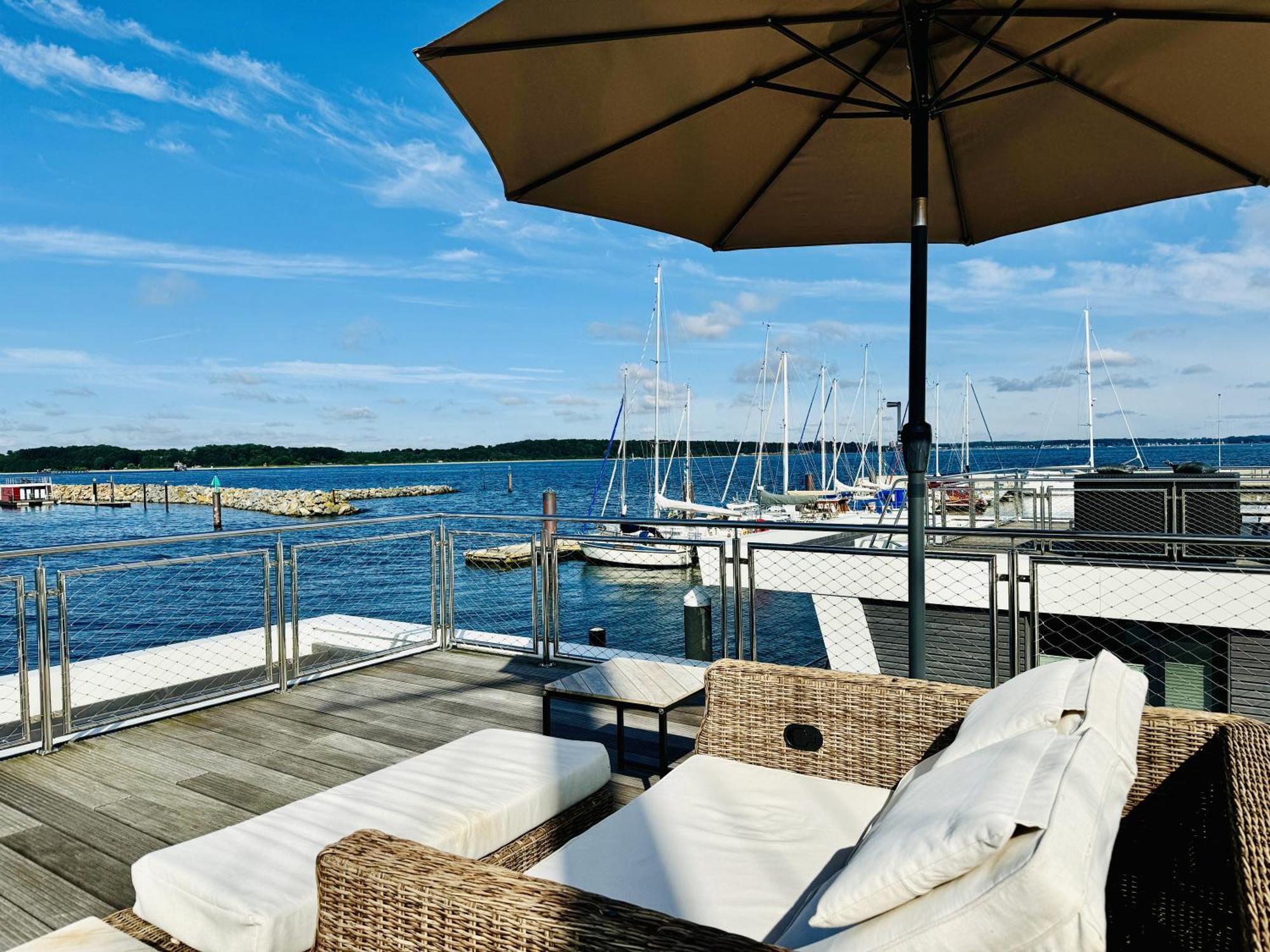 Floating Home Nr 1A Laboe Kültér fotó
