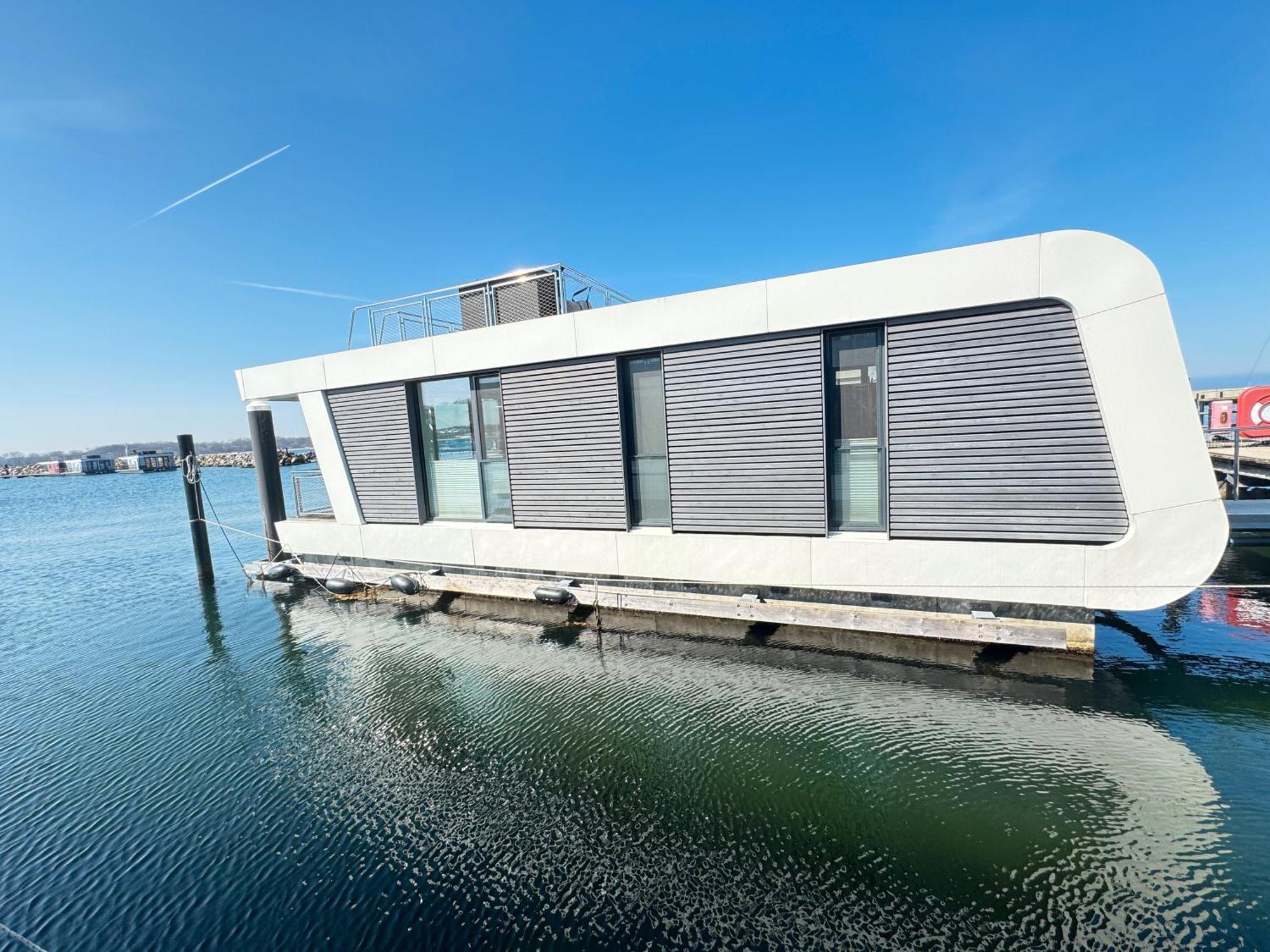 Floating Home Nr 1A Laboe Kültér fotó